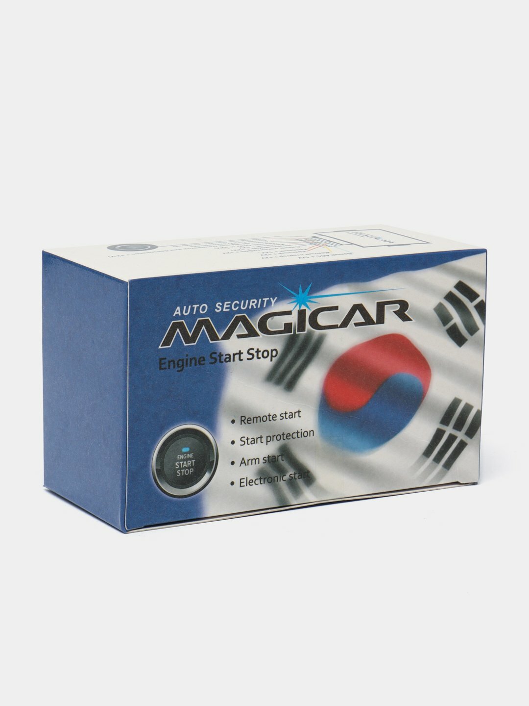 Кнопка старт-стоп MAGICAR, для авто, черный, проводной, односторонний