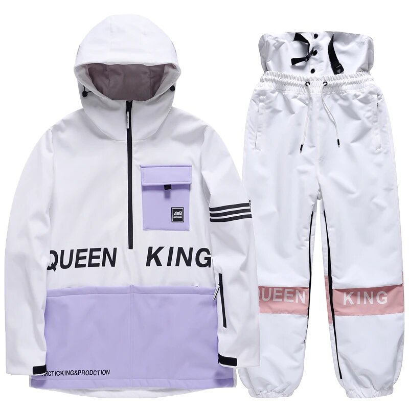 Комплект верхней одежды сноубордический ARCTIC QUEEN размер M сиреневый