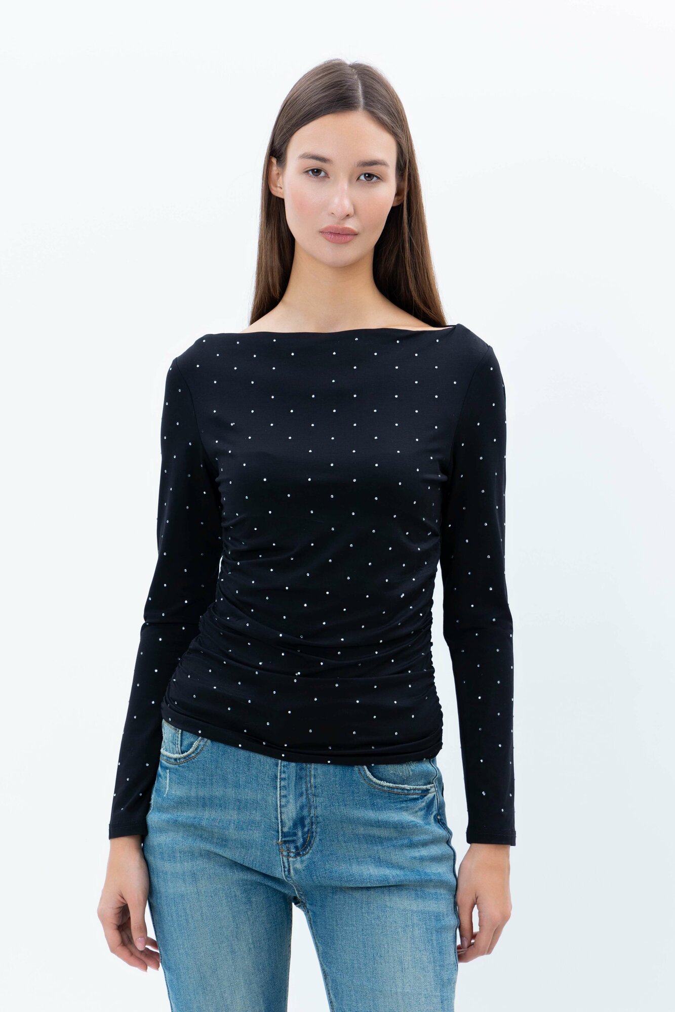 Футболка спортивная TERRA PRO, размер L, black