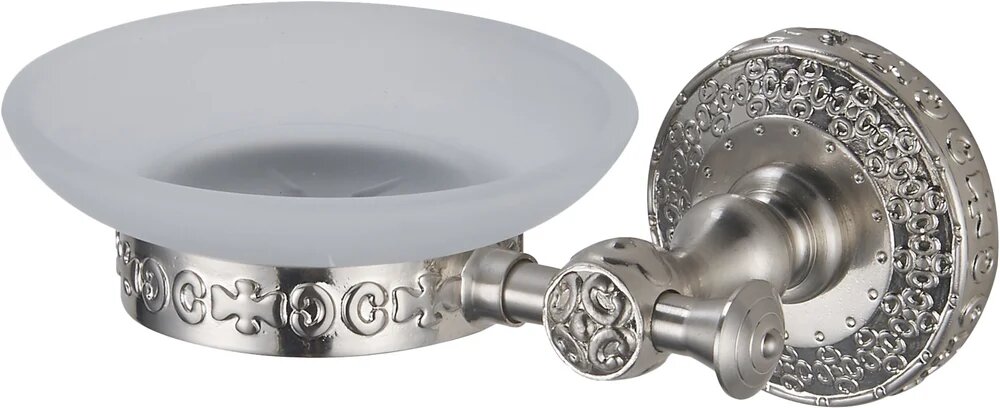 Мыльница Zorg Antic AZR 06 SL настенная  стеклянная  круглая