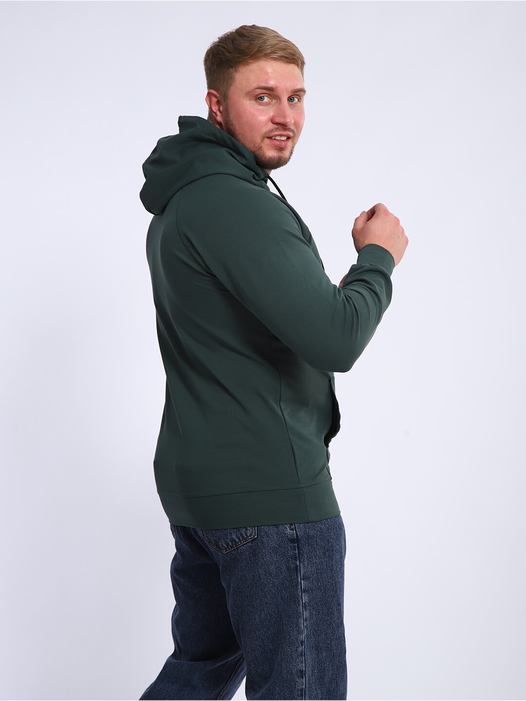 Худи размер 2XL, , зеленый — фото 1
