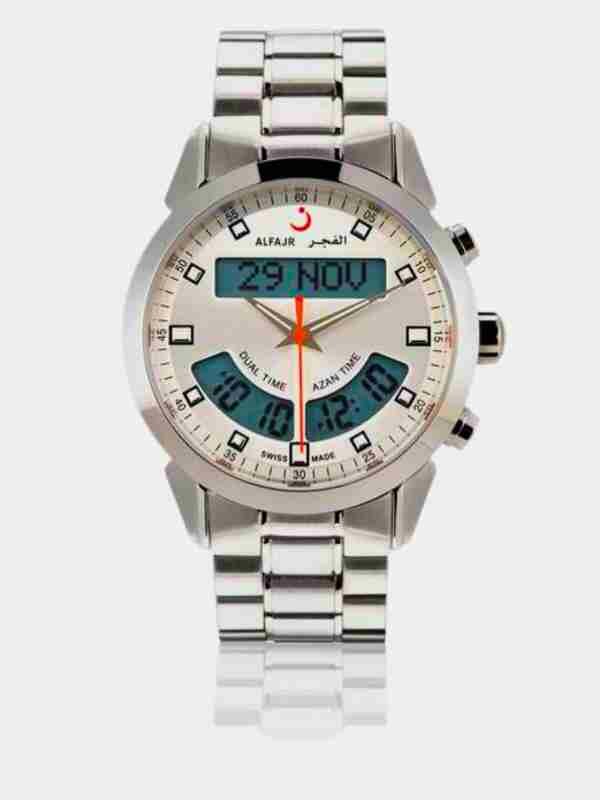 Наручные часы ALFAJR Collection Men, серебристый — фото 1