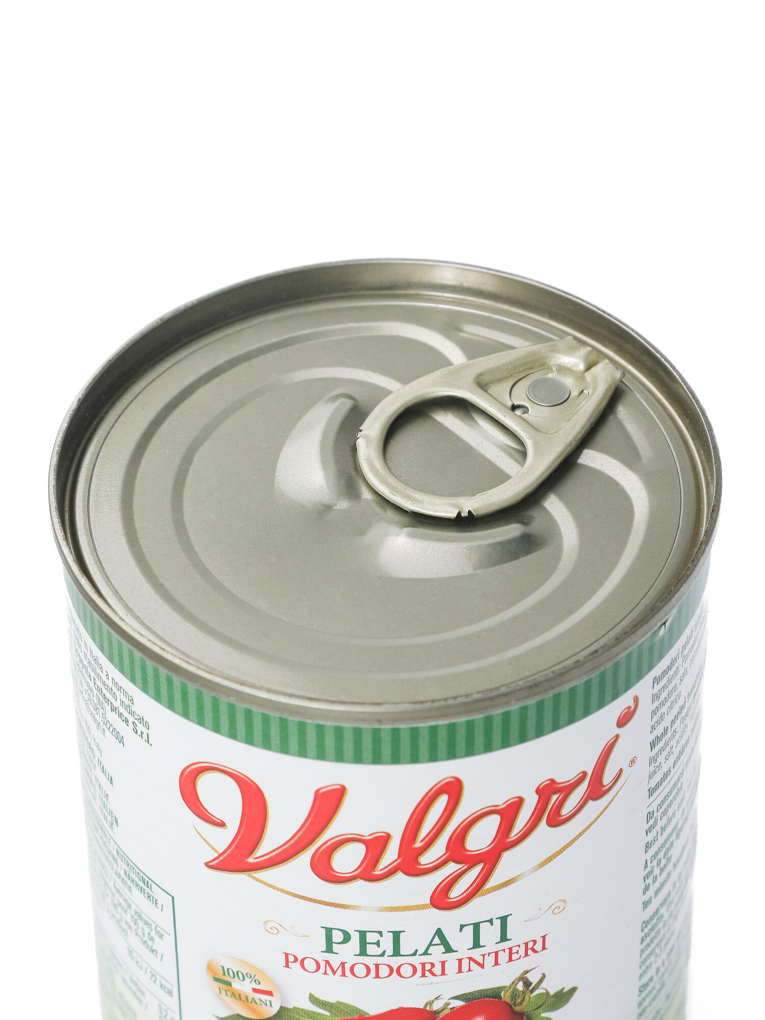Консервированные очищенные помидоры Valgri, 400 г — фото 1
