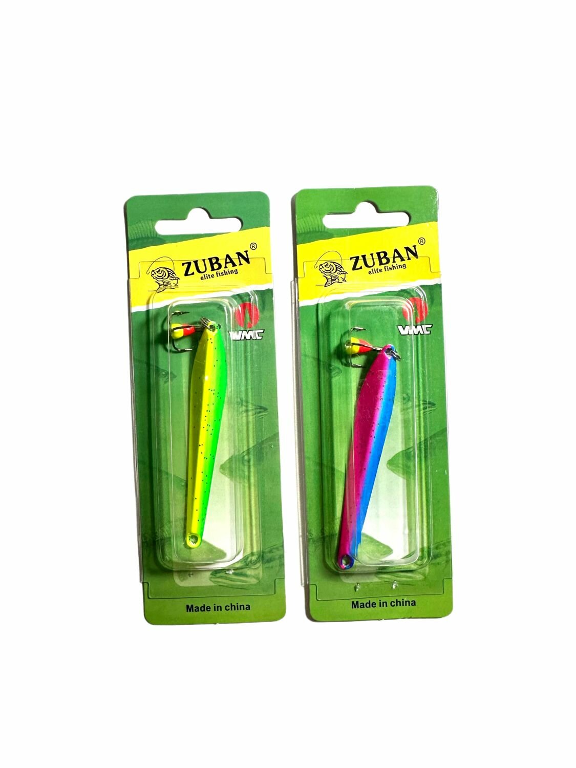 Блесна для зимней рыбалки, вертикальные, 2 штуки по 12 грамм.