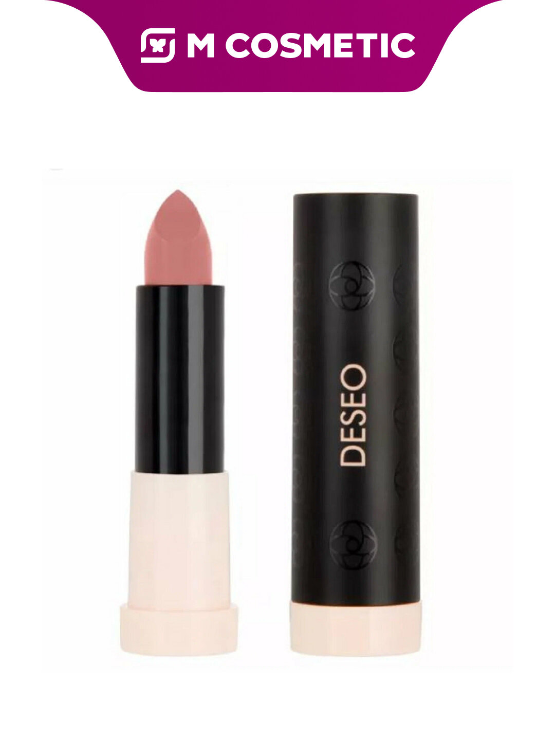 Помада Ninelle Deseo № 409, матовая, стойкий эффект, теплый нюд, 4.4 г