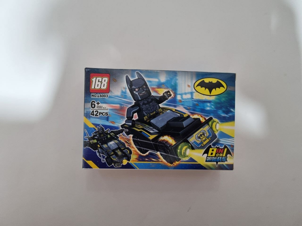 Конструктор "Бэтмен/Майнкрафт", с мини-фигурками, пластик, 42pcs