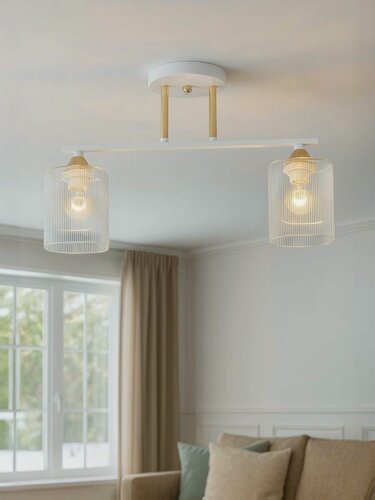 Изображение товара Люстра потолочная, Цвет - Белый, CC4355/2, Е27