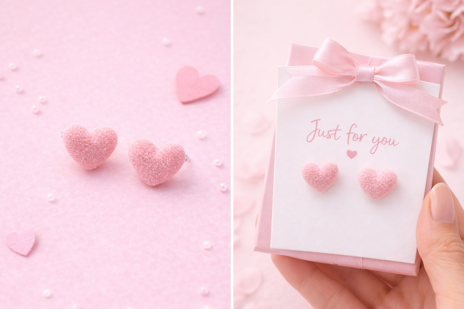 Серьги пусеты Стайл Групп, жемчуг имитация, размер 20 мм, розовый — фото 1