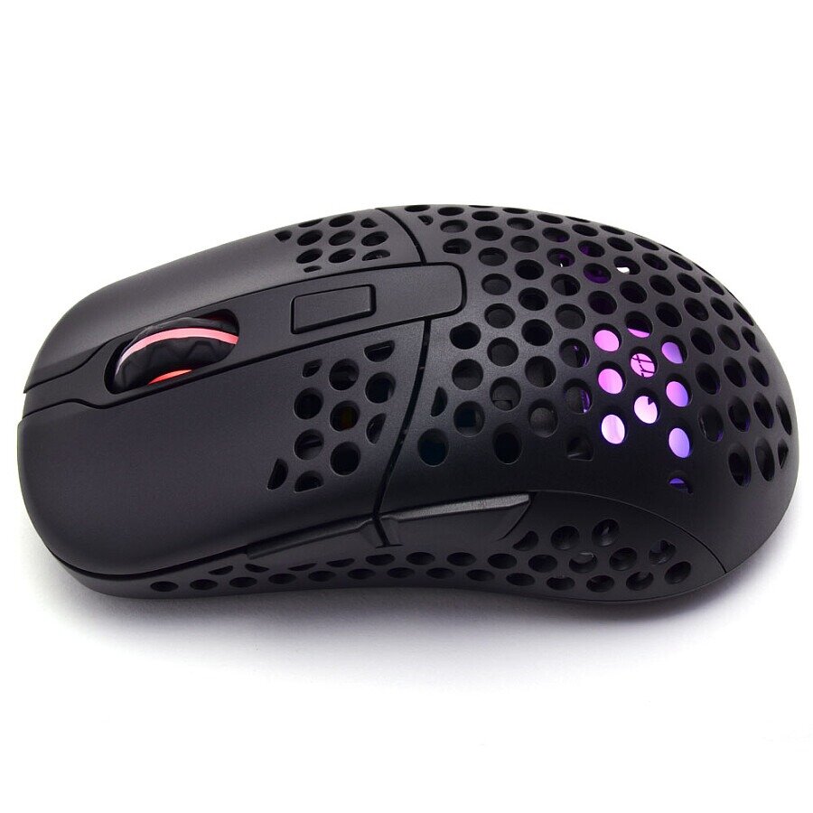 Игровая мышь Xtrfy M42, беспроводная, эргономичная, 19000 DPI, PixArt 3370 чёрная