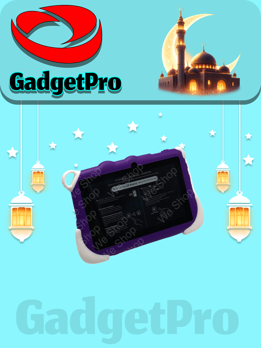 Детский планшет CCIT KT500 Pro: 7-дюймовый IPS экран, Android, Wi-Fi, 32 ГБ памяти, для детей