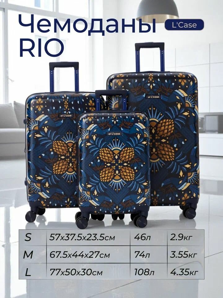 Комплект чемоданов 