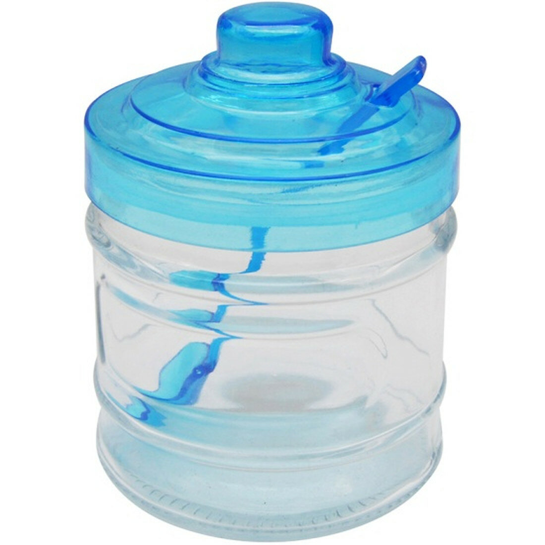 Банка Mallony универсальная DOLCE 300 мл с ложкой и крышкой (стекло пластмасса)