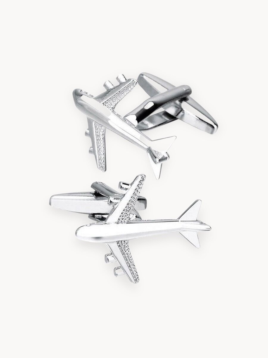 Запонки GENTLETEAM, серебристый