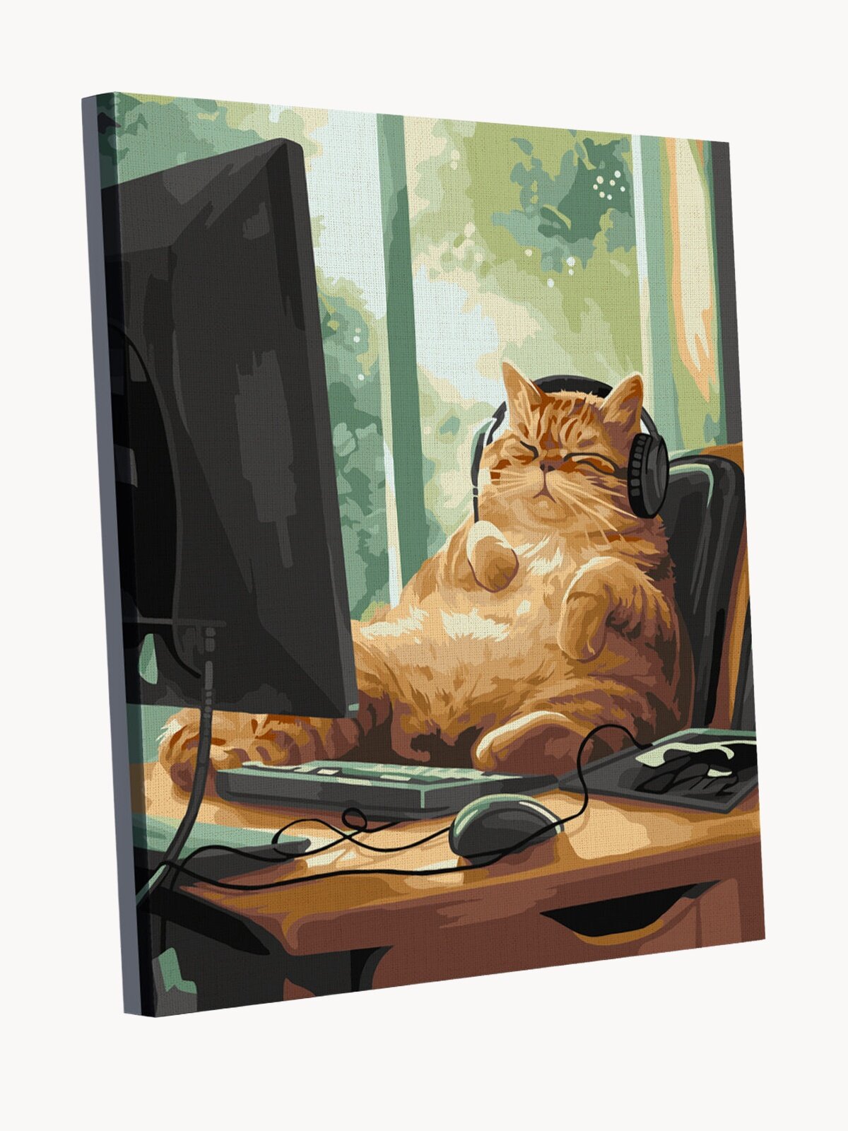 Картина по номерам Glama