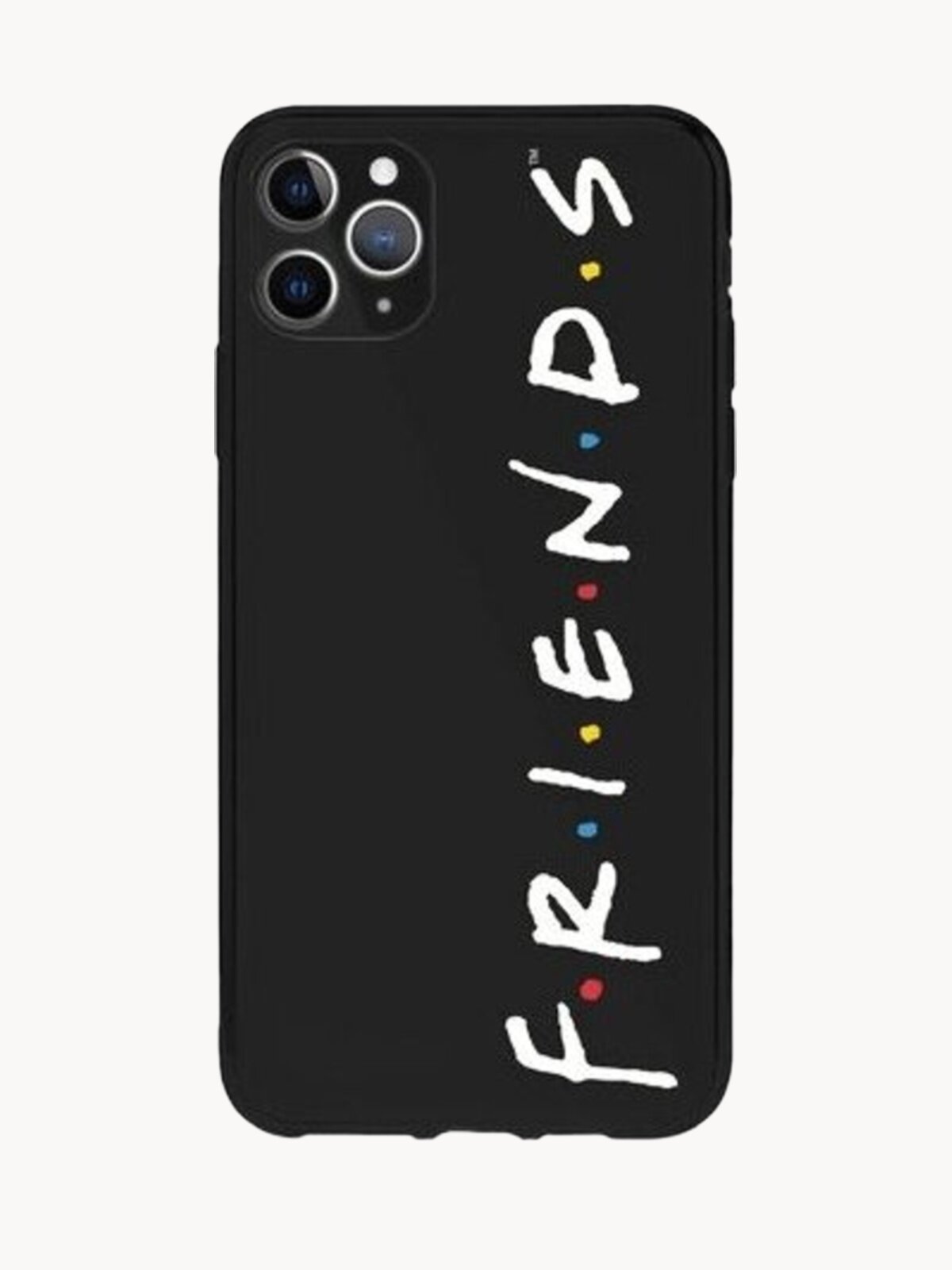 Чехол TPU для Apple iPhone 13 Pro Max, черный, Friends2, Deppa