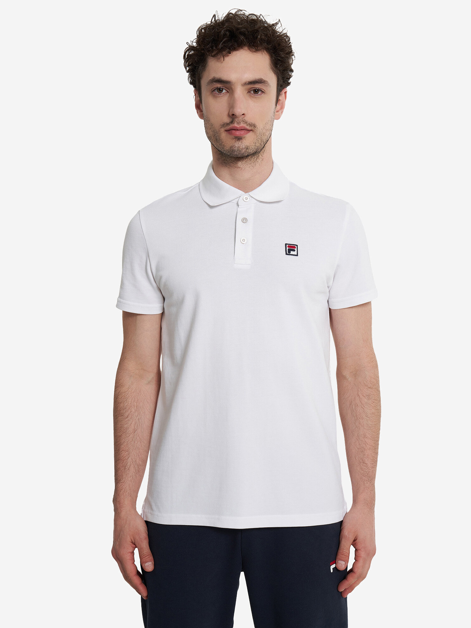 Поло Fila, размер 54, белый — фото 1