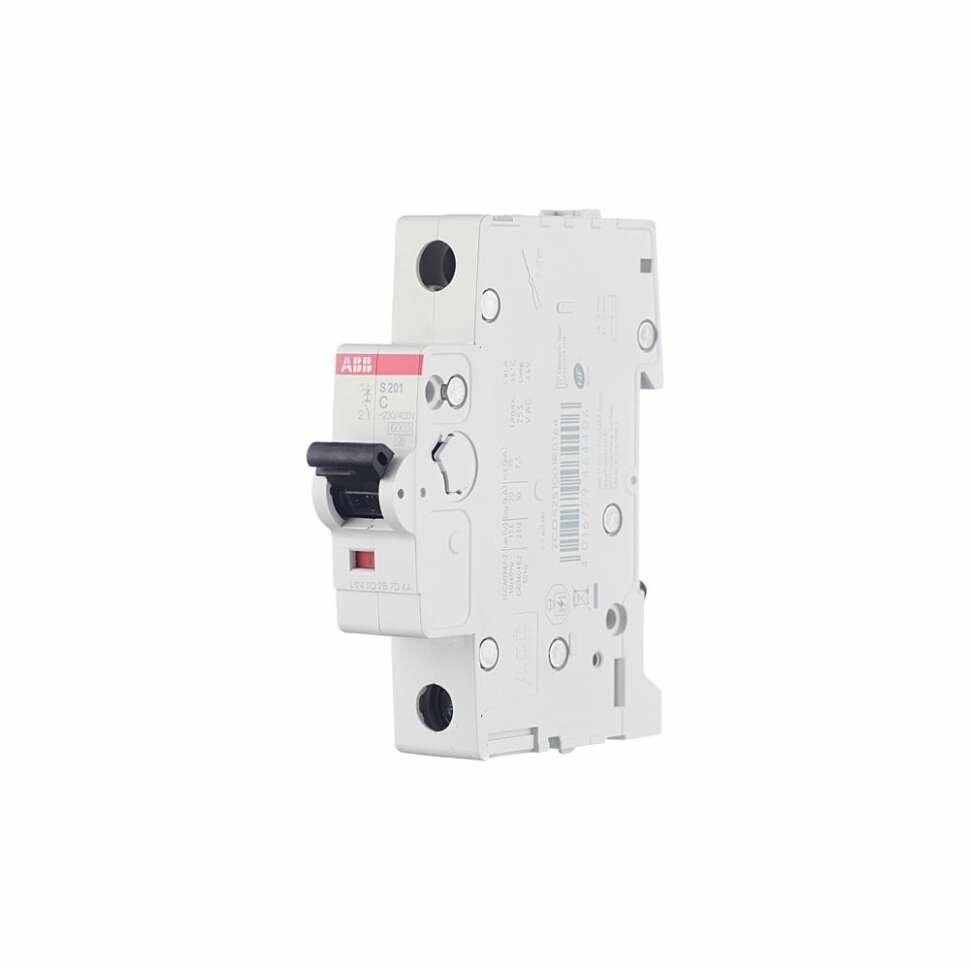 Автоматический однополюсный выключатель ABB 32А С S201 6кА 2CDS251001R0324