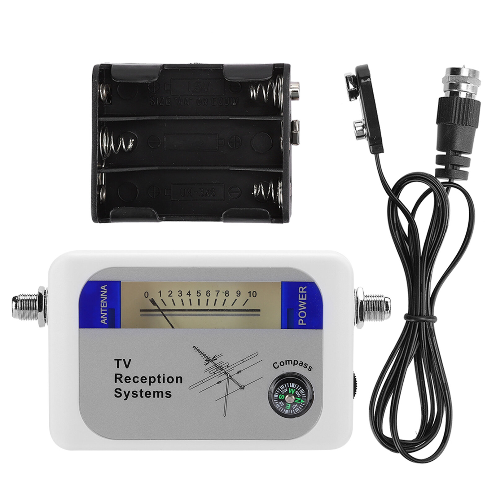 SF9507 DVB-T Satellite Finder Цифровой измеритель уровня сигнала ТВ с зарядным устройством