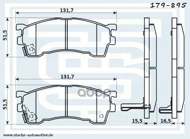 Колодки Тормозные Перед. Mazda 323 Vi / Mazda 626 V 1,8 16V-2,0Td/3894048, 3915220, 3922123, 3975114, 4182657, Blym3323z, Bly.