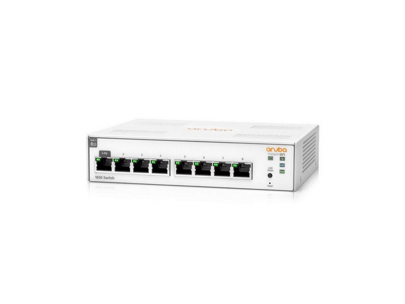 Коммутатор E JL810A E Aruba Instant On 1830 8G Web-managed fanless Switch