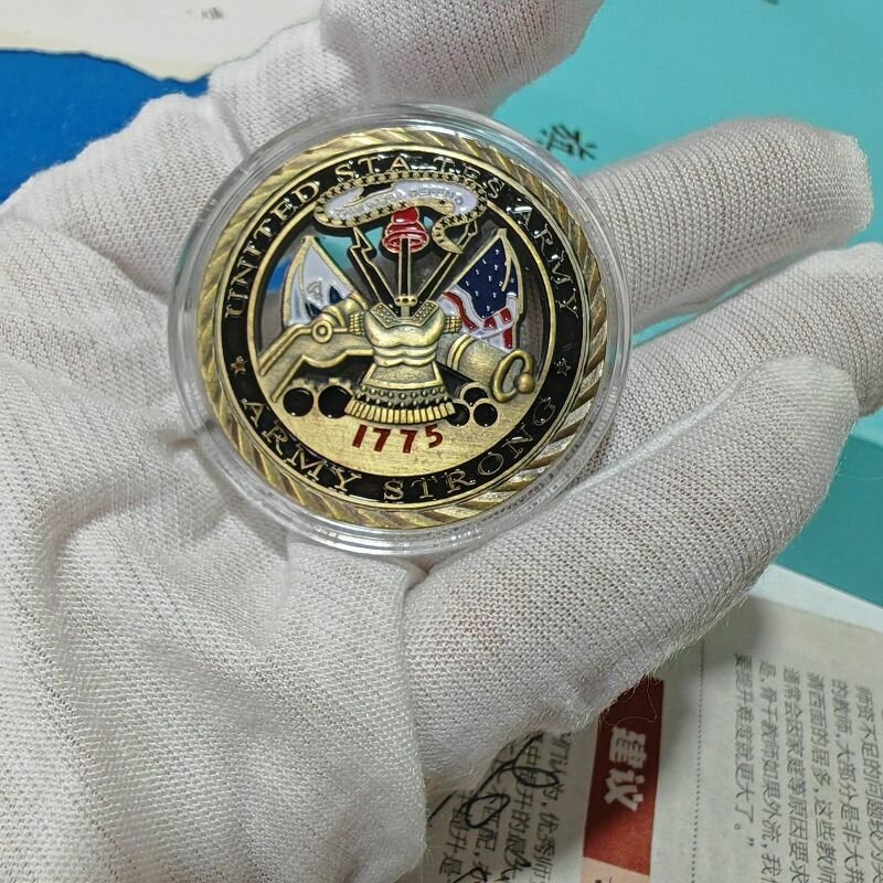 1 памятная монета ВМС США подходящая для коллекции и мемориала
