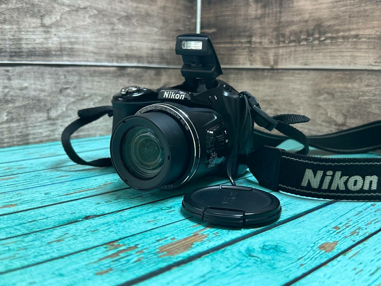 NIKON Фотоаппарат NIKON Coolpix L830 , черный