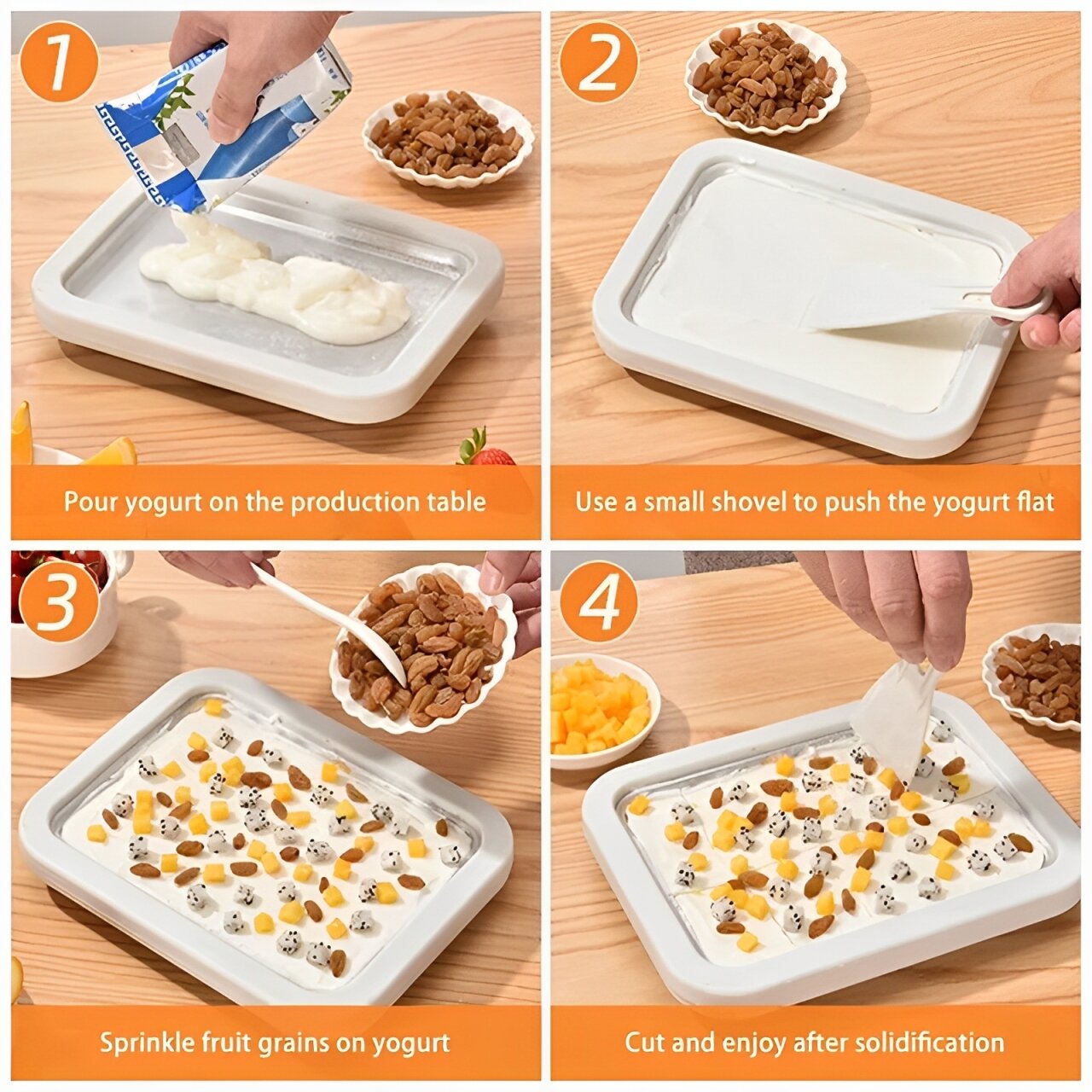 Мороженицы Xiaomi Мороженица механическая, Мороженое быстрого приготовления белая