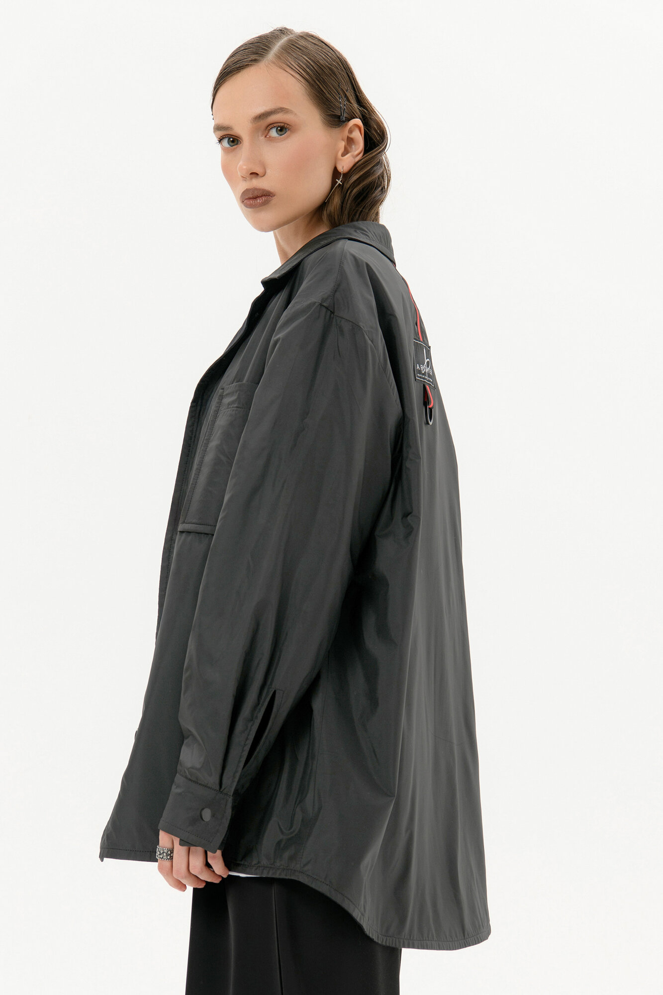 Рубашка ARTPITER, размер Ones size, темно-серый