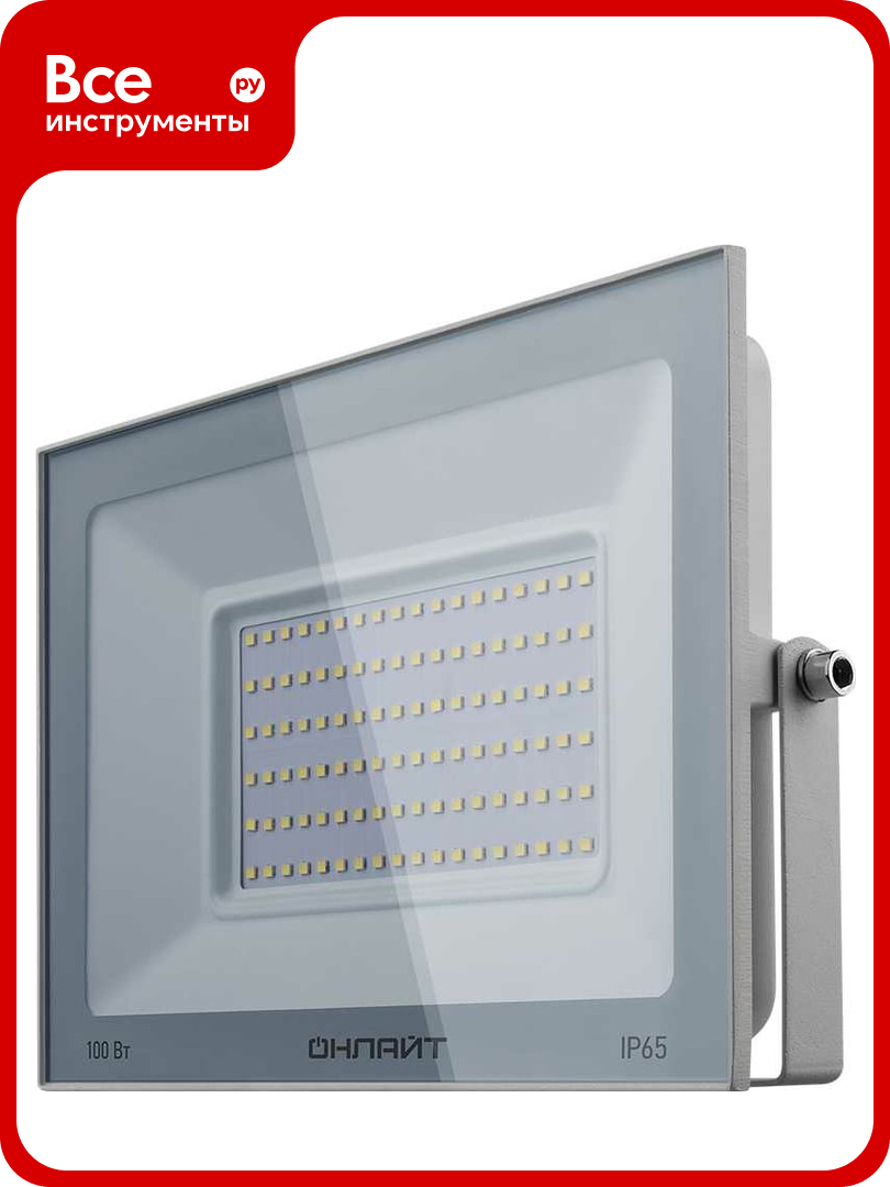 Светильник онлайт 90 139 ofl-100-4k-wh-ip65-led 90139
