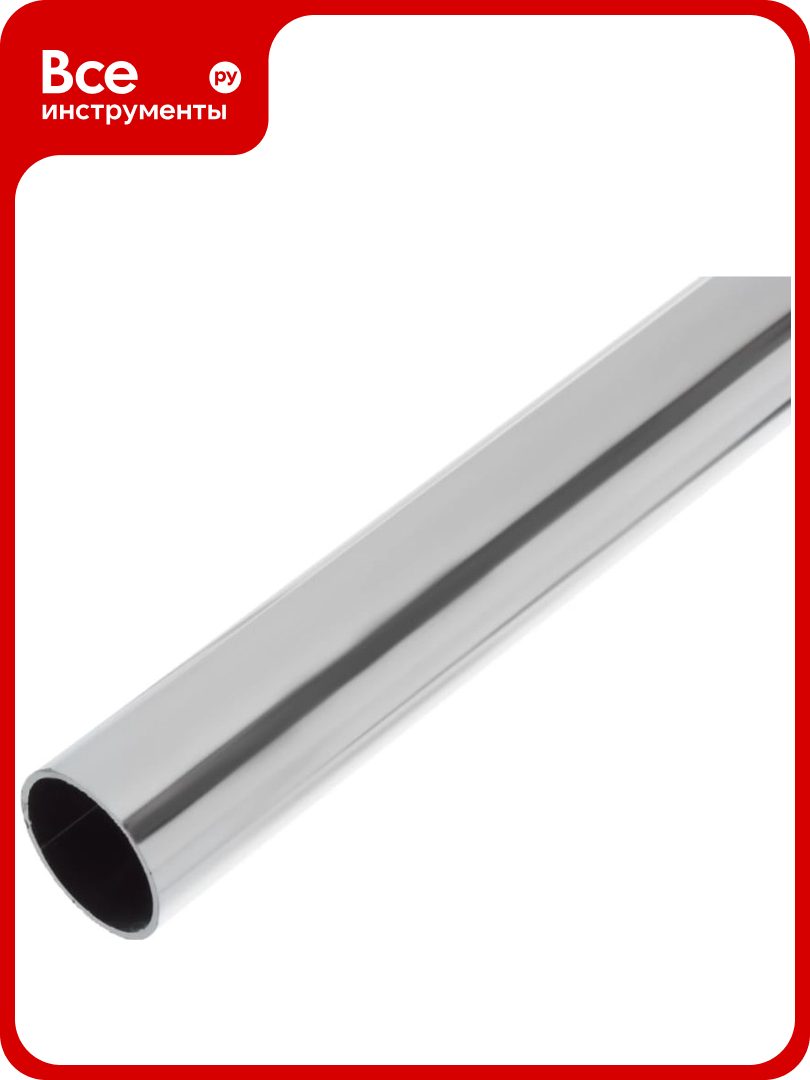 Труба Tech-Krep 25x06x1000 мм хром-накл. 127517