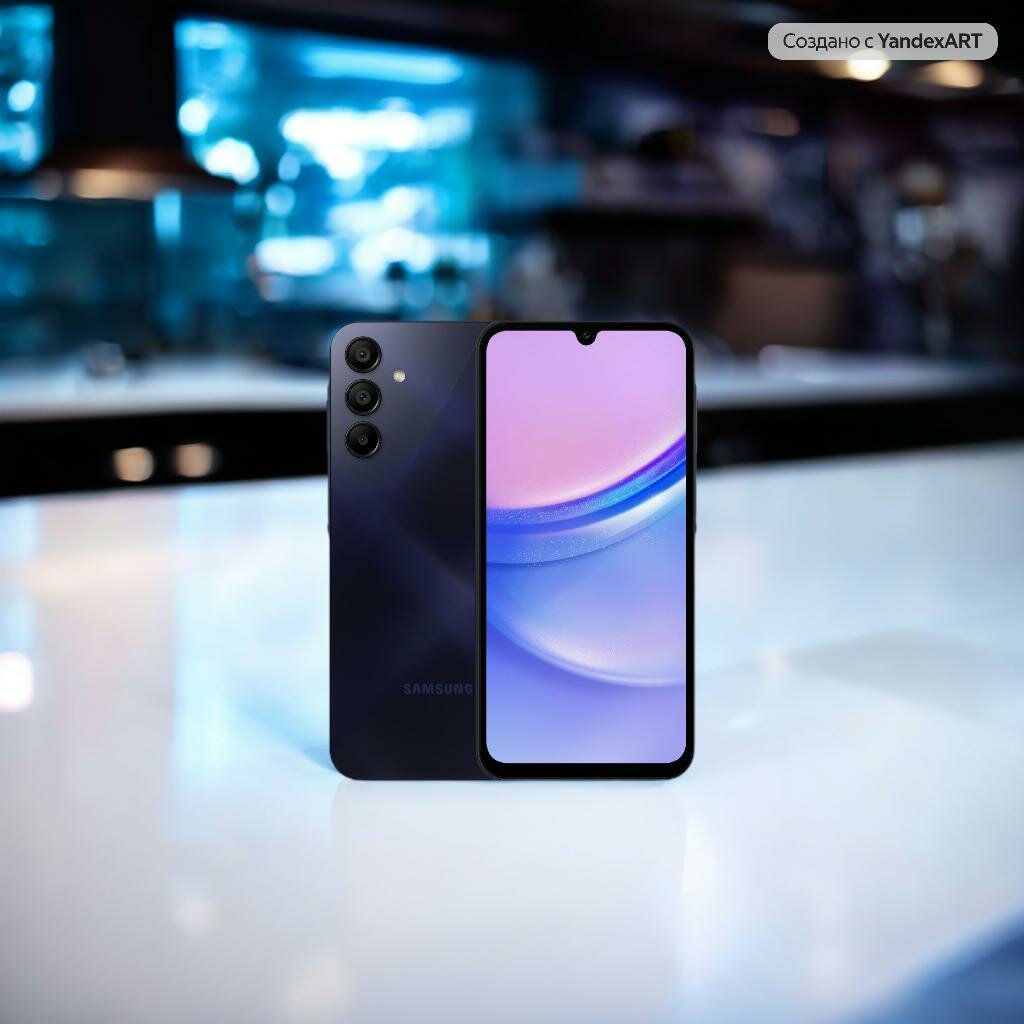 Смартфон Samsung Galaxy A15 4G 8/256 ГБ, Dual nano SIM, черный ( Black)
