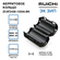 Фильтр ферритовый ZCAT2436-1330A-BK (black) / RUICHI