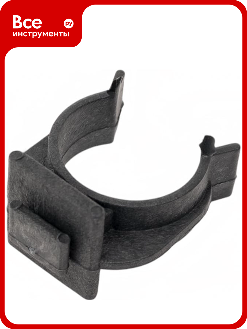 Клипса-держатель для пластикового цоколя Tech-Krep/Zitar черная 4 шт пакет 148542