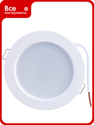 Светодиодная круглая панель IN HOME RLP-VC 6Вт 230В 4000К 420Лм 95мм белая IP40 4690612023342