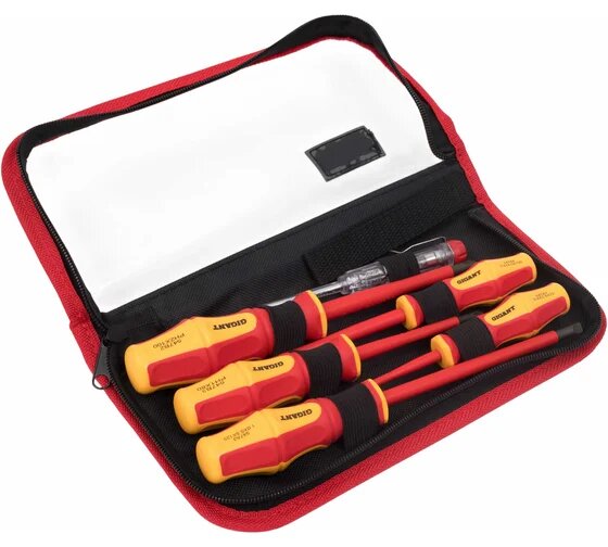 Набор диэлектрических отверток 6 шт Gigant GBSD-2