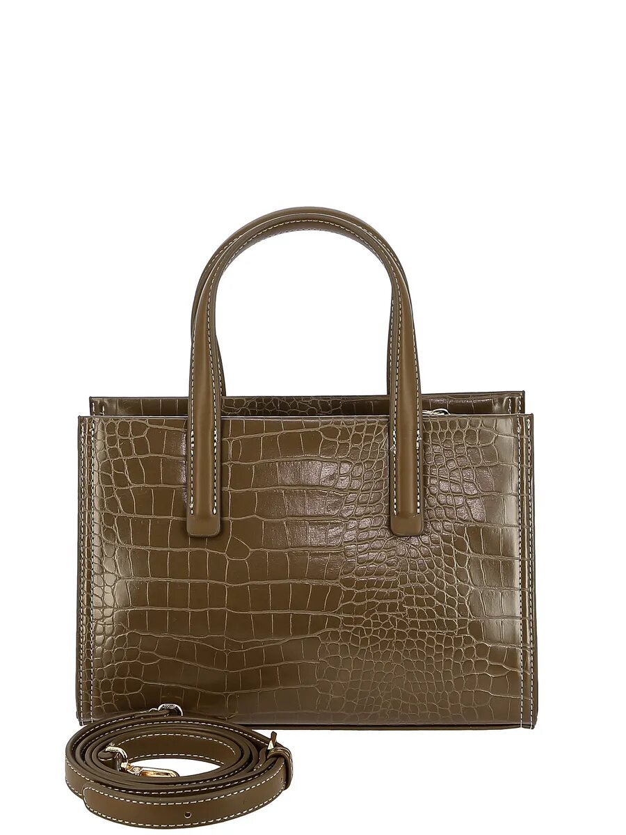 Сумка тоут DAVID JONES, хаки — фото 1