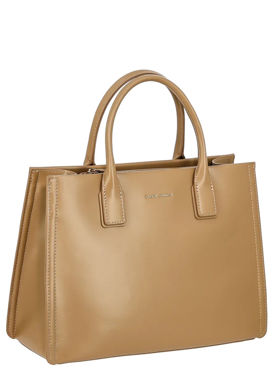 Сумка тоут DAVID JONES, кэмел — фото 1