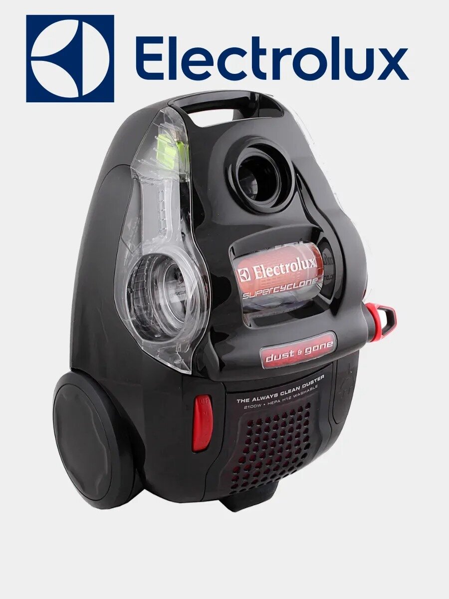 Пылесос Electrolux ZSC69, сухая уборка, контейнер 4 л, мощность всасывания 300 Вт
