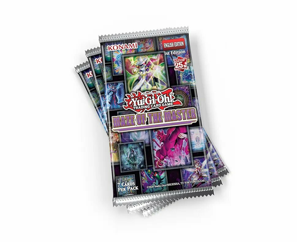 Настольная игра Yu-Gi-Oh - бустер Maze of the Master на английском языке