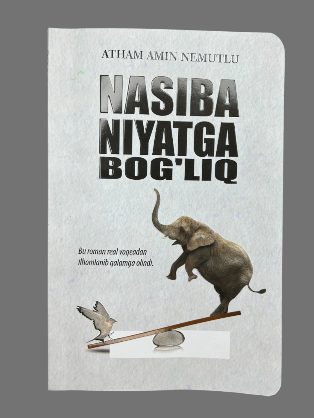 Насиба ниятга боглик, Атхам Амин Немутлу, Бу роман реал вокеадан олинди