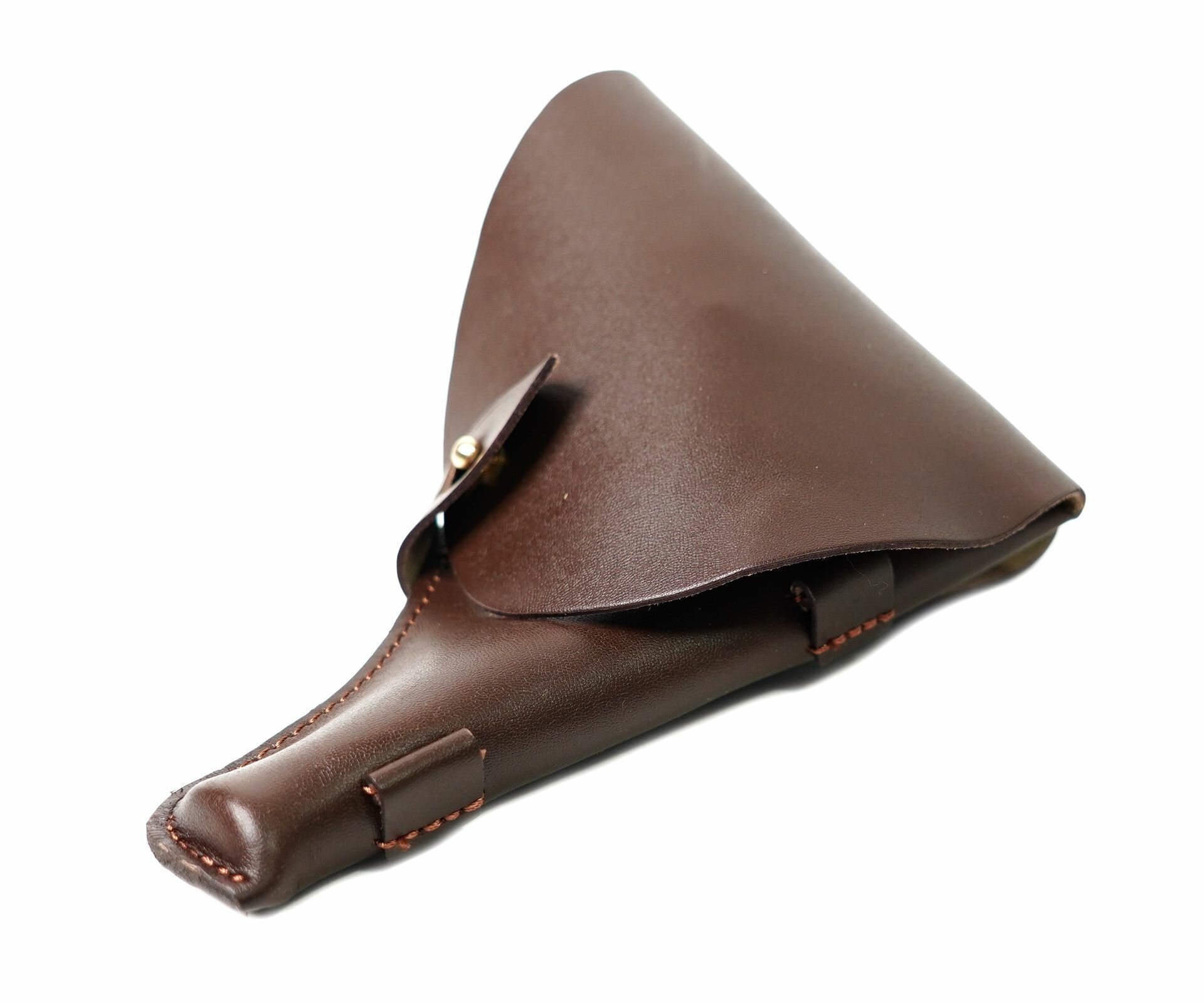 Кобура Holster Наган ША натуральная кожа вертикальная фиксация коричневый