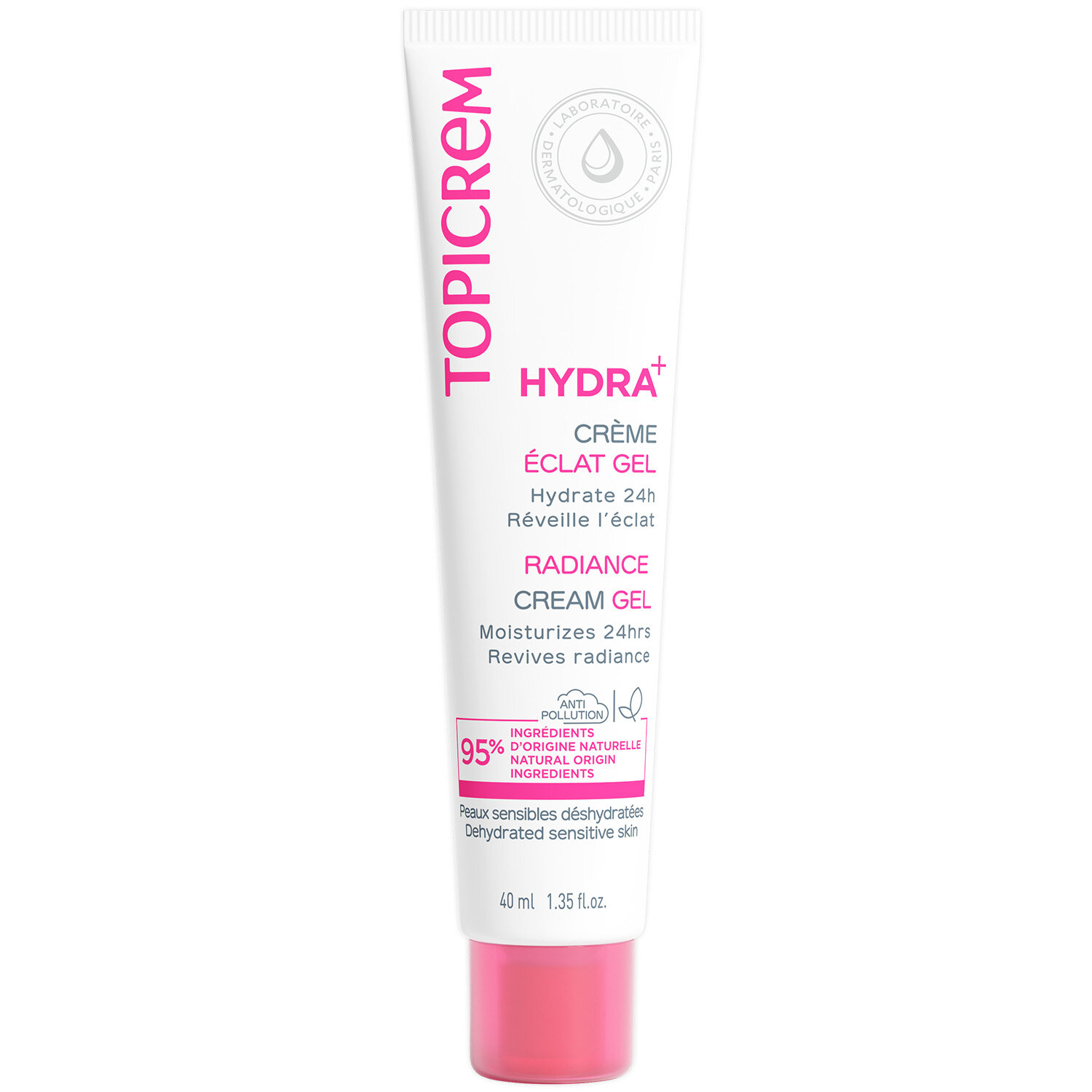 ТОПИКРЕМ ГИДРА Гелькрем для сияния кожи 40 мл  TOPICREM Hydra Radiance Cream Gel