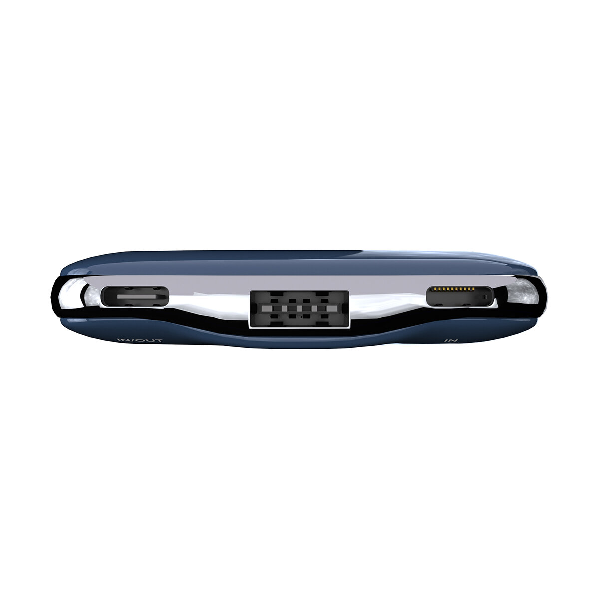 Внешний аккумулятор 10000 мАч Lyambda Power Delivery 20W + QC3.0 Slim LP303 Dark Blue — фото 1