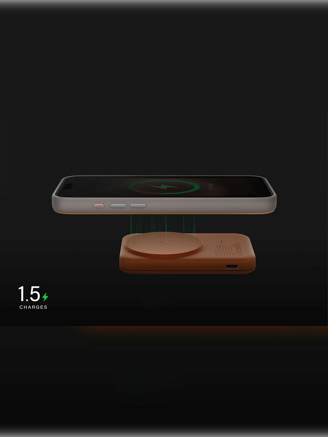 Внешний аккумулятор UNIQ MagSafe, магнитный, для iPhone, 5000 мАч
