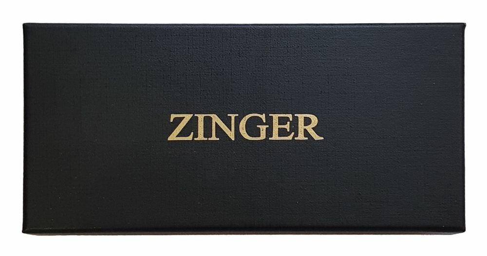 Изображение Маникюрный набор мужской Zinger MS-8105 S, 7 предметов, чёрный матовый