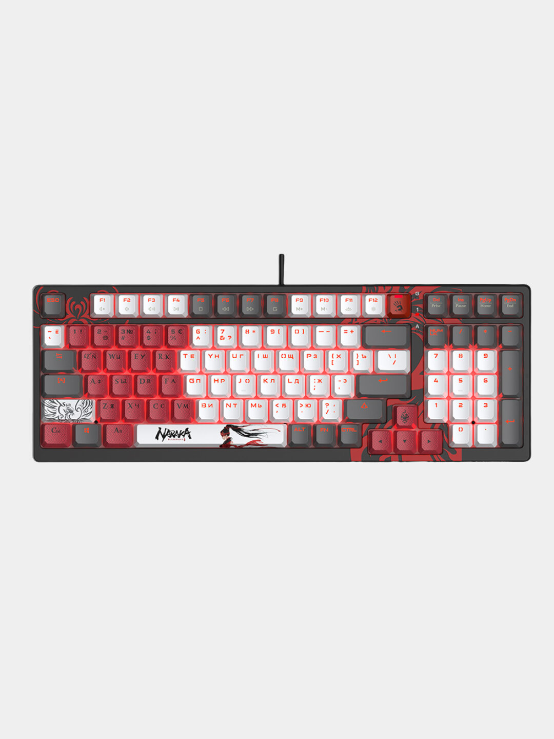 Игровая клавиатура Bloody S98 Naraka Edition–RGB оптико-механическая лимитированный дизайн