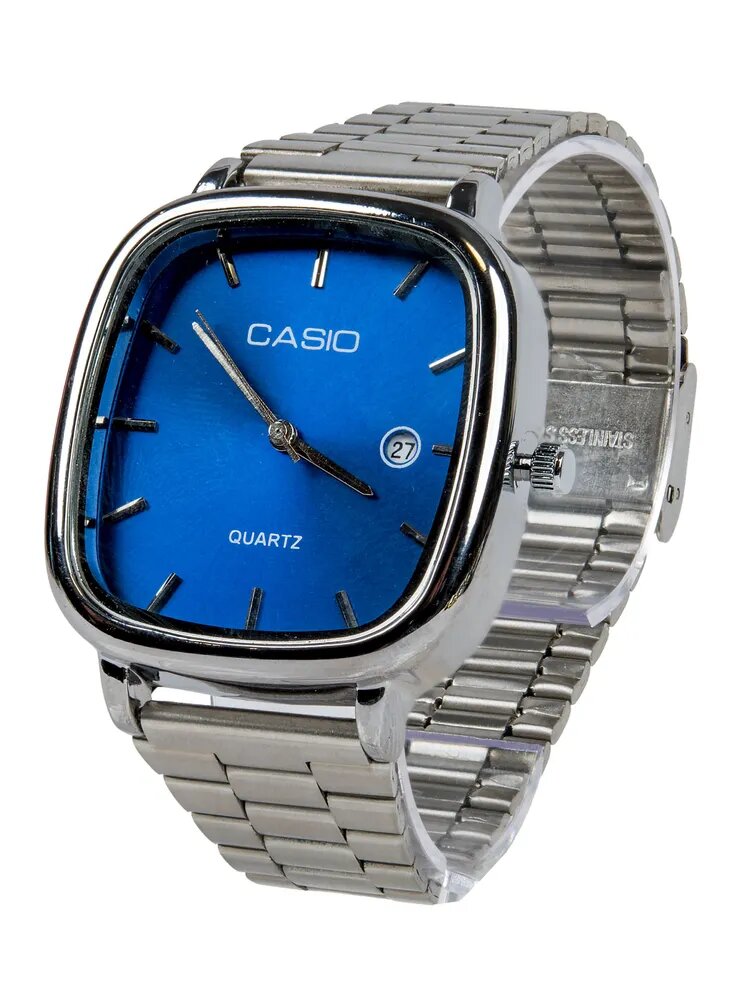 Наручные часы Classic, синий/серебристый — фото 1