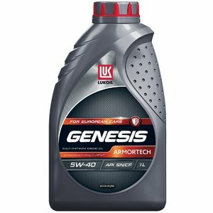 Масло моторное Лукойл Genesis Armortech 5w40 SN A3/B4 1л синтетическое