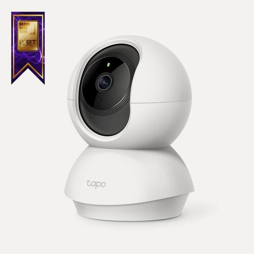 Изображение товара Wi-Fi камера TP-Link Tapo C210, 3 Мп, 1296p, поворотная, двусторонняя аудиосвязь, ночной режим, обнаружение движения