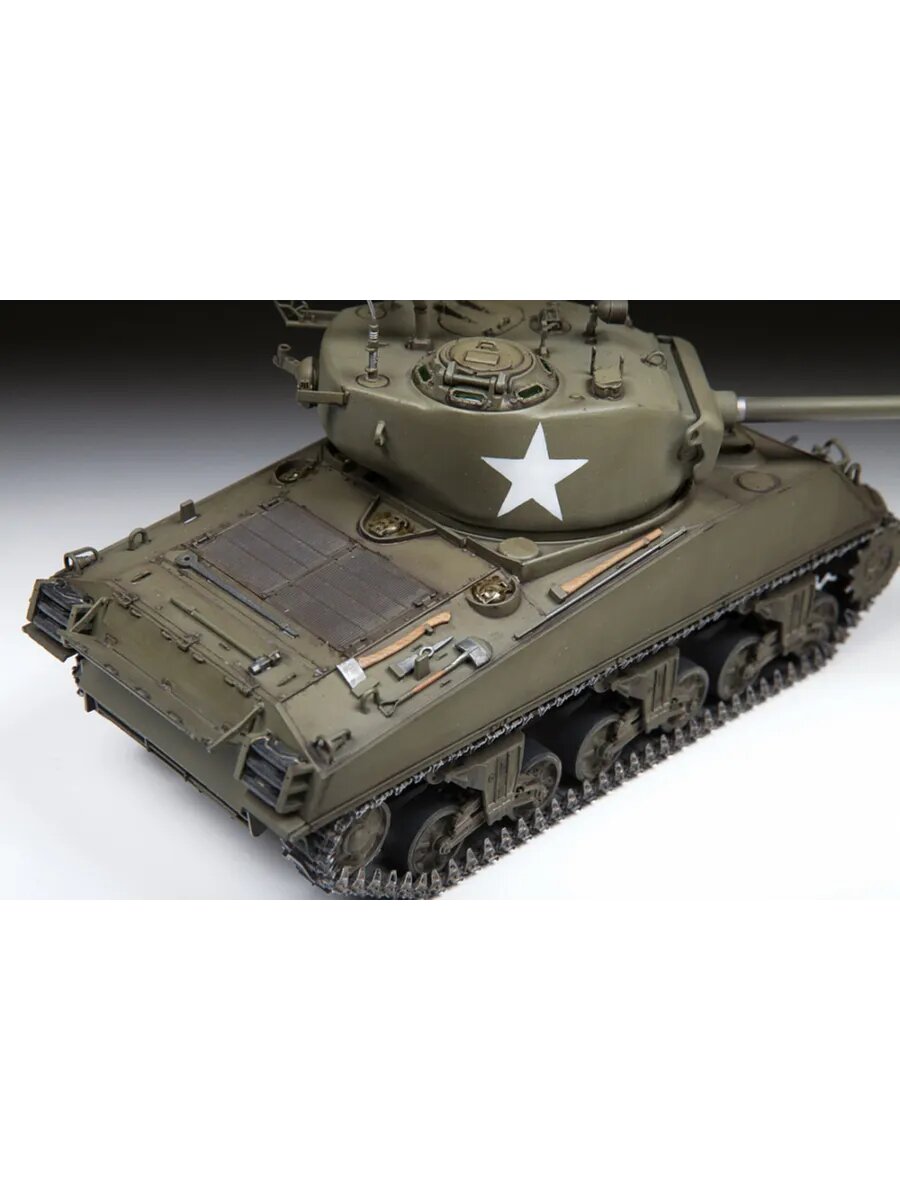 Американский средний танк М4А3 (76) W «шерман» — фото 1